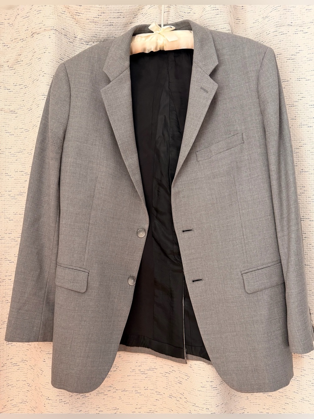 Theory Men's Light Gray Two-Button Sport Coat